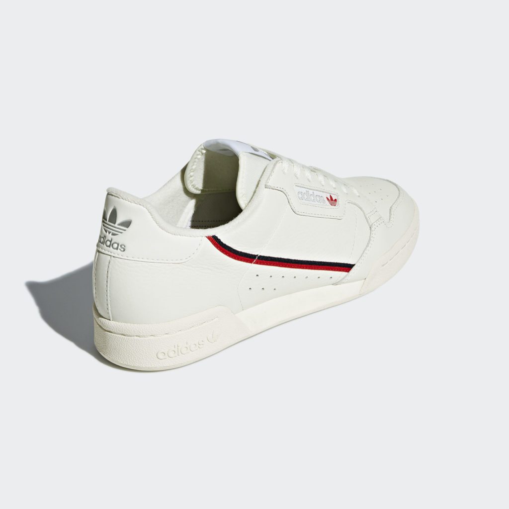Adidas Rascal Continental 80 Ftwr White / Scarlet / Collegiate Navy (B41674) | Sneakers4u
