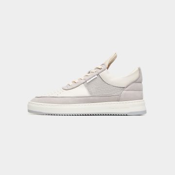 Filling Pieces Low Top Game Light Grey