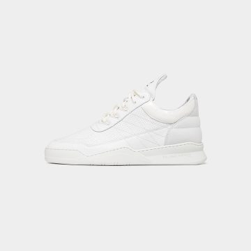 Filling Pieces Low Top Ghost Tweek All White