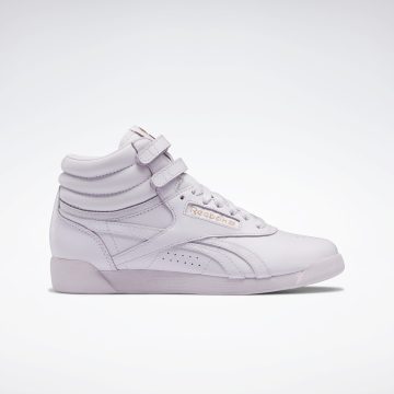 Reebok Cardi B Freestyle Hi Schoenen Quartz Glow / Lilac Fog / Cloud White