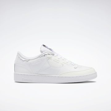 Reebok Maison Margiela Club C Memory Of Schoenen Cloud White / Black / Cloud White