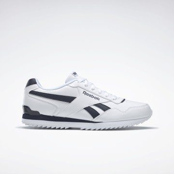 Reebok Royal Glide Ripple Clip White / Collegiate Navy