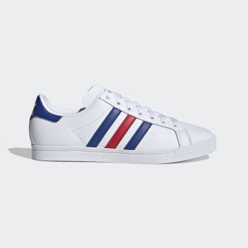 adidas Coast Star Cloud White / Collegiate Royal / Scarlet (EE6198)