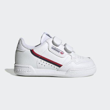 adidas Continental 80 Cloud White / Cloud White / Scarlet (EH3230)
