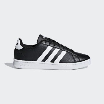 adidas Grand Court Core Black / Cloud White / Cloud White (F36393)