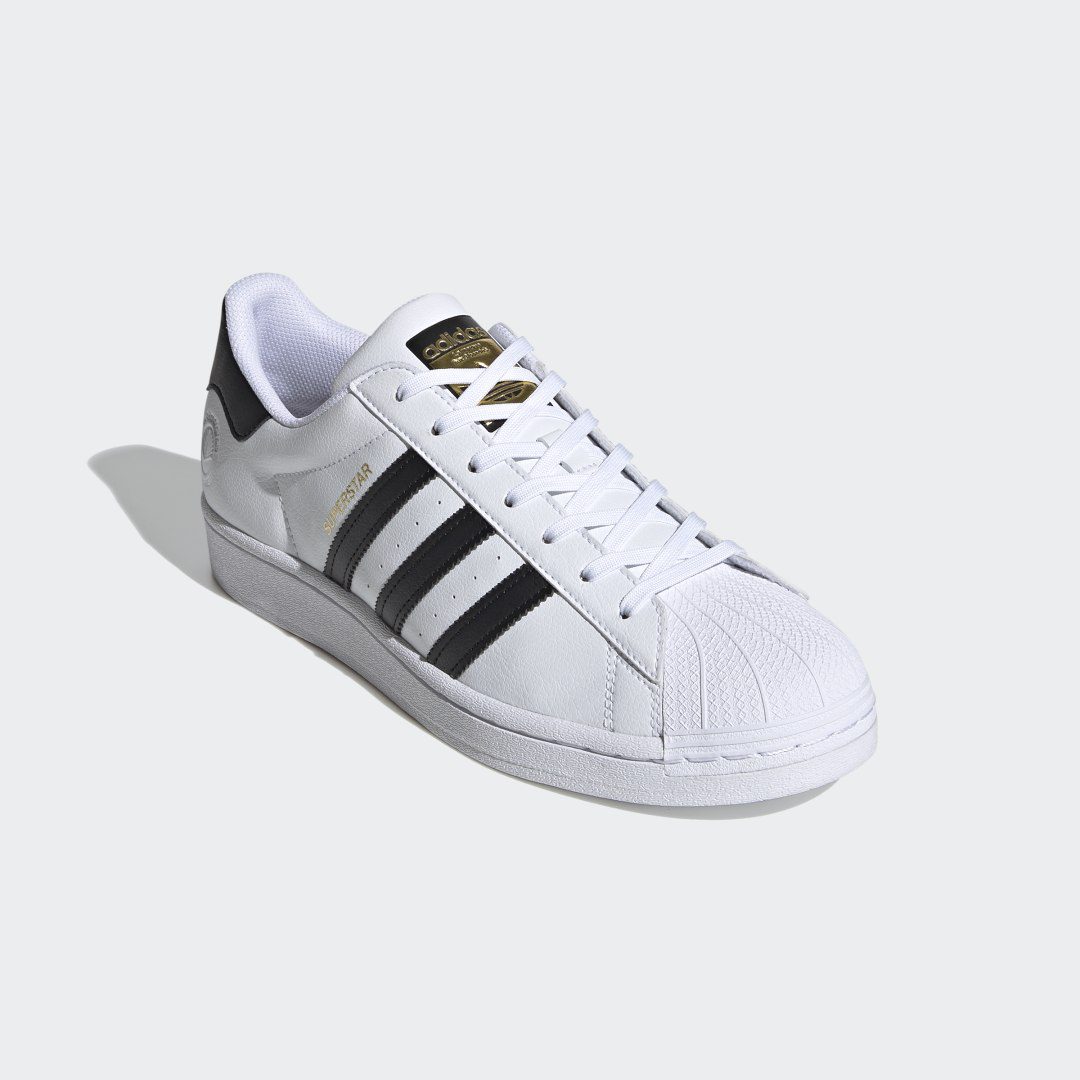 adidas Superstar Vegan Cloud White / Core Black / Green (FW2295)