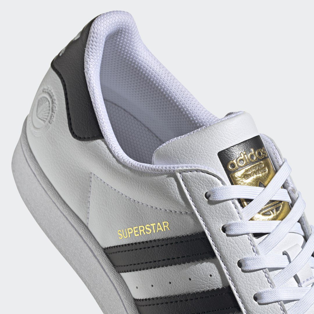 adidas Superstar Vegan Cloud White / Core Black / Green (FW2295)