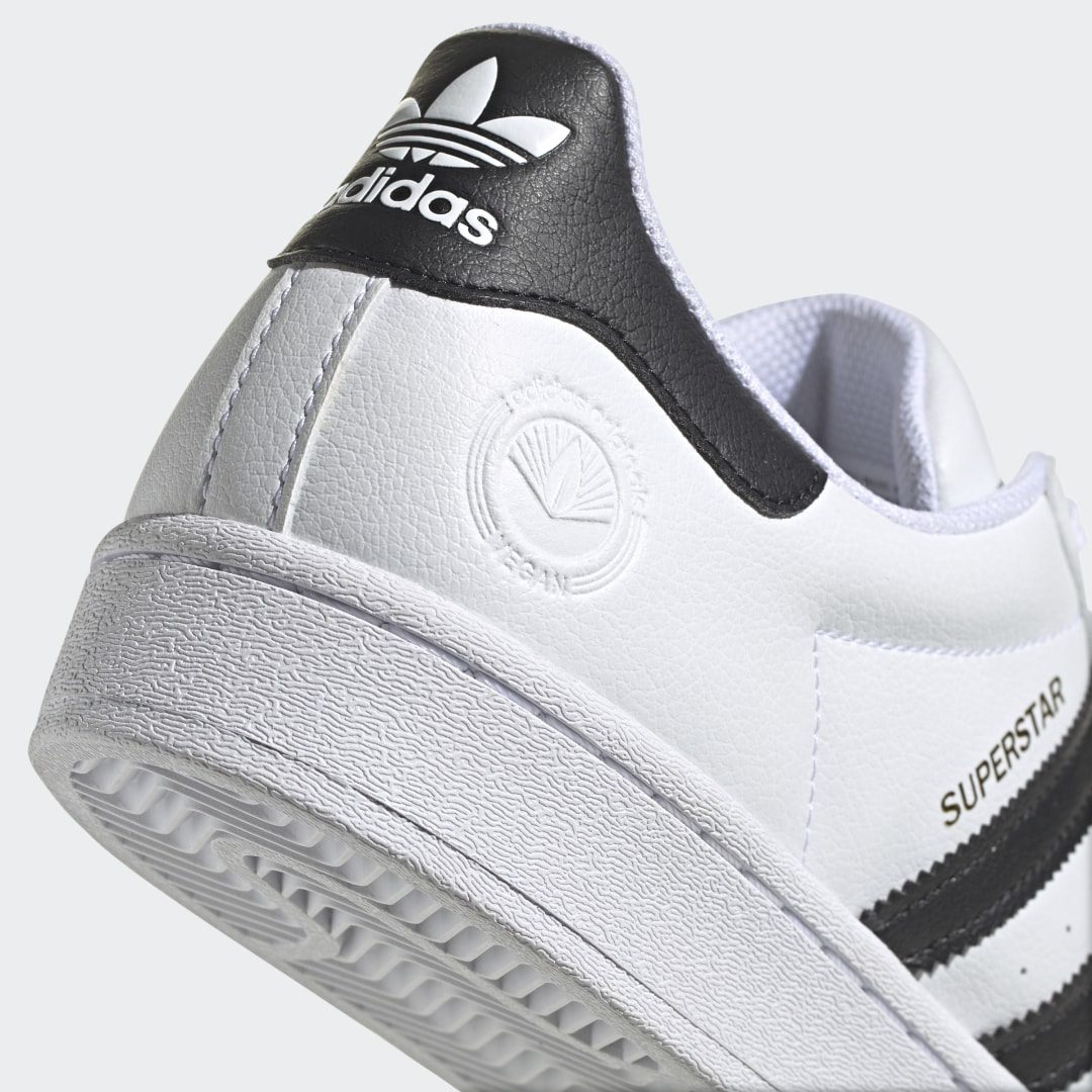 adidas Superstar Vegan Cloud White / Core Black / Green (FW2295)
