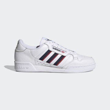 adidas Continental 80 Stripes Cloud White / Collegiate Navy / Vivid Red (FX5090)