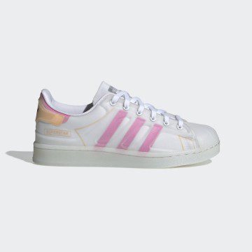 adidas Superstar Futureshell Cloud White / Screaming Pink / Crew Yellow (FY7357)