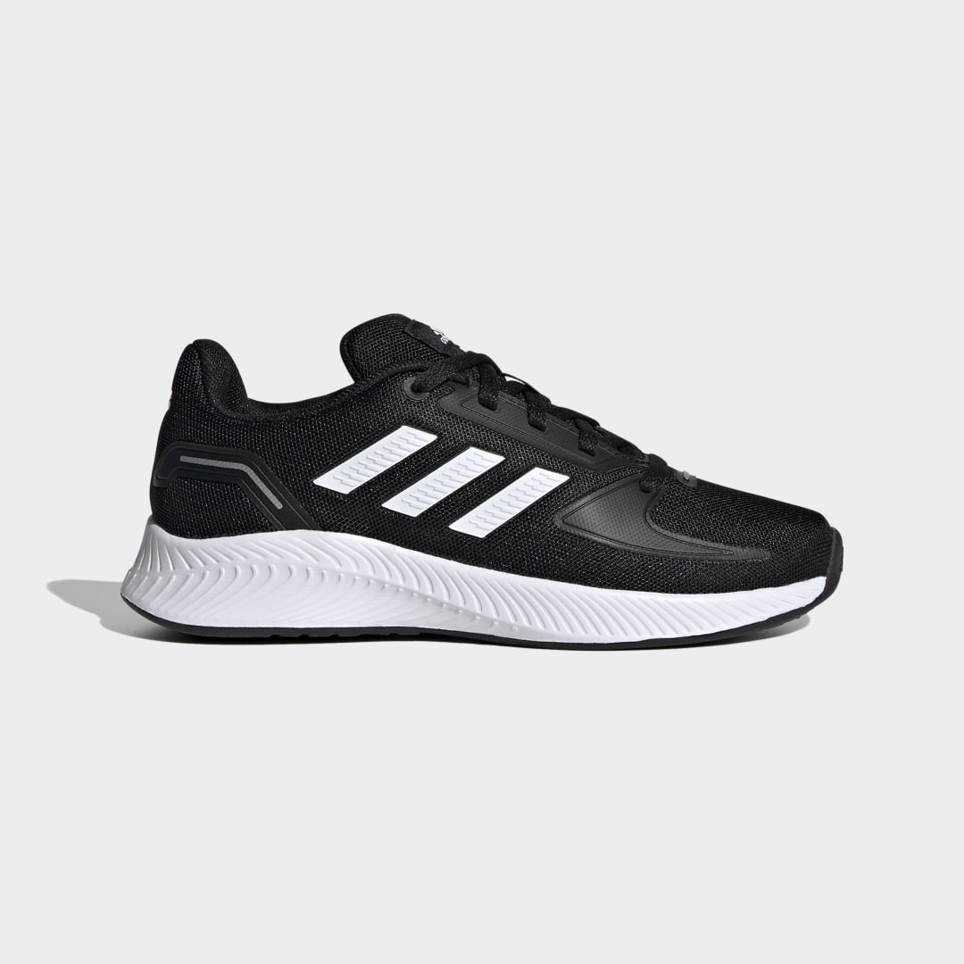 adidas Runfalcon 2.0 Core Black / Cloud White / Silver Metallic (FY9495)