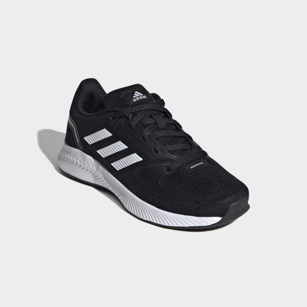 adidas Runfalcon 2.0 Core Black / Cloud White / Silver Metallic (FY9495)