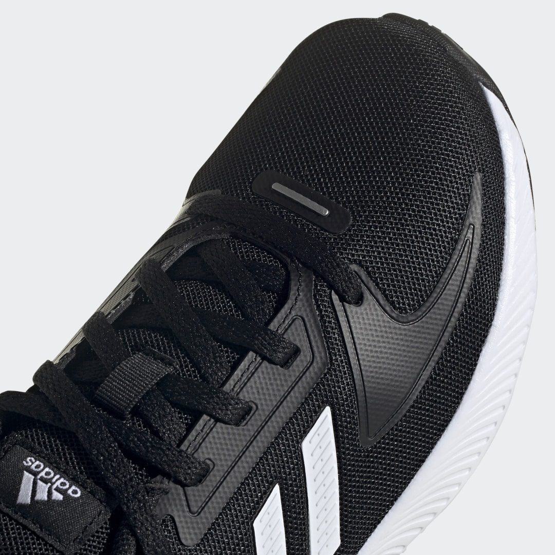 adidas Runfalcon 2.0 Core Black / Cloud White / Silver Metallic (FY9495)