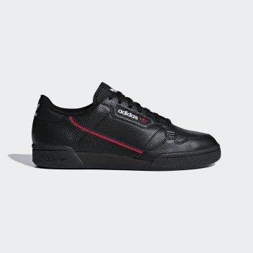 adidas Continental 80 Core Black / Scarlet / Collegiate Navy (G27707)