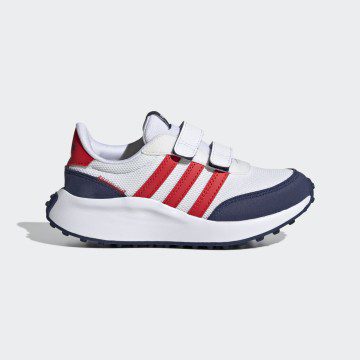 adidas Run 70s Cloud White / Vivid Red / Dark Blue (GW0333)