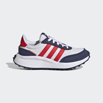 adidas Run 70s Cloud White / Vivid Red / Dark Blue (GW0339)