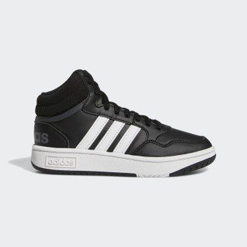 adidas Hoops Mid Core Black / Cloud White / Grey Six (GW0402)