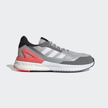 adidas Nebzed Super BOOST Grey Two / Cloud White / Core Black (GW1106)