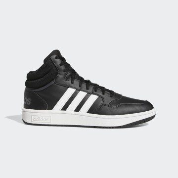 adidas Hoops 3.0 Mid Classic Vintage Core Black / Cloud White / Grey Six (GW3020)