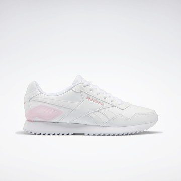 Reebok Royal Glide Ripple Clip Schoenen Cloud White / Pink Glow / Cloud White
