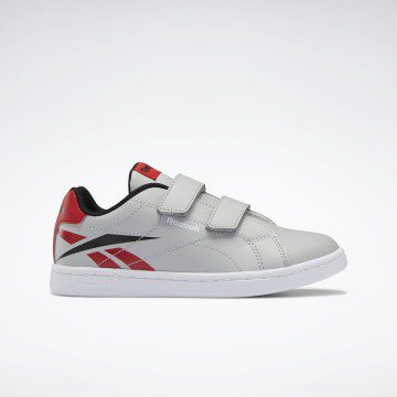 Reebok Royal Complete CLN 2 Schoenen Pure Grey 2 / Core Black / Vector Red
