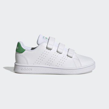adidas Advantage Court Lifestyle Cloud White / Green / Core Black (GW6494)