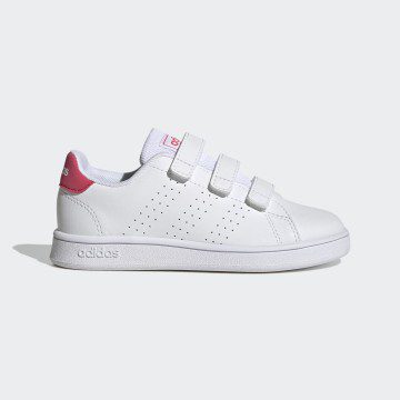 adidas Advantage Court Lifestyle Cloud White / Real Pink / Core Black (GW6495)