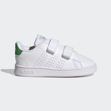 adidas Advantage Lifestyle Court Two Cloud White / Green / Core Black (GW6500)