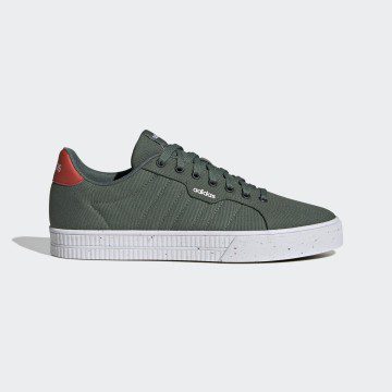 adidas Daily 3.0 Eco Sustainable Lifestyle Skateboardschoenen Green Oxide / Cloud White / Altered Amber (GW6687)