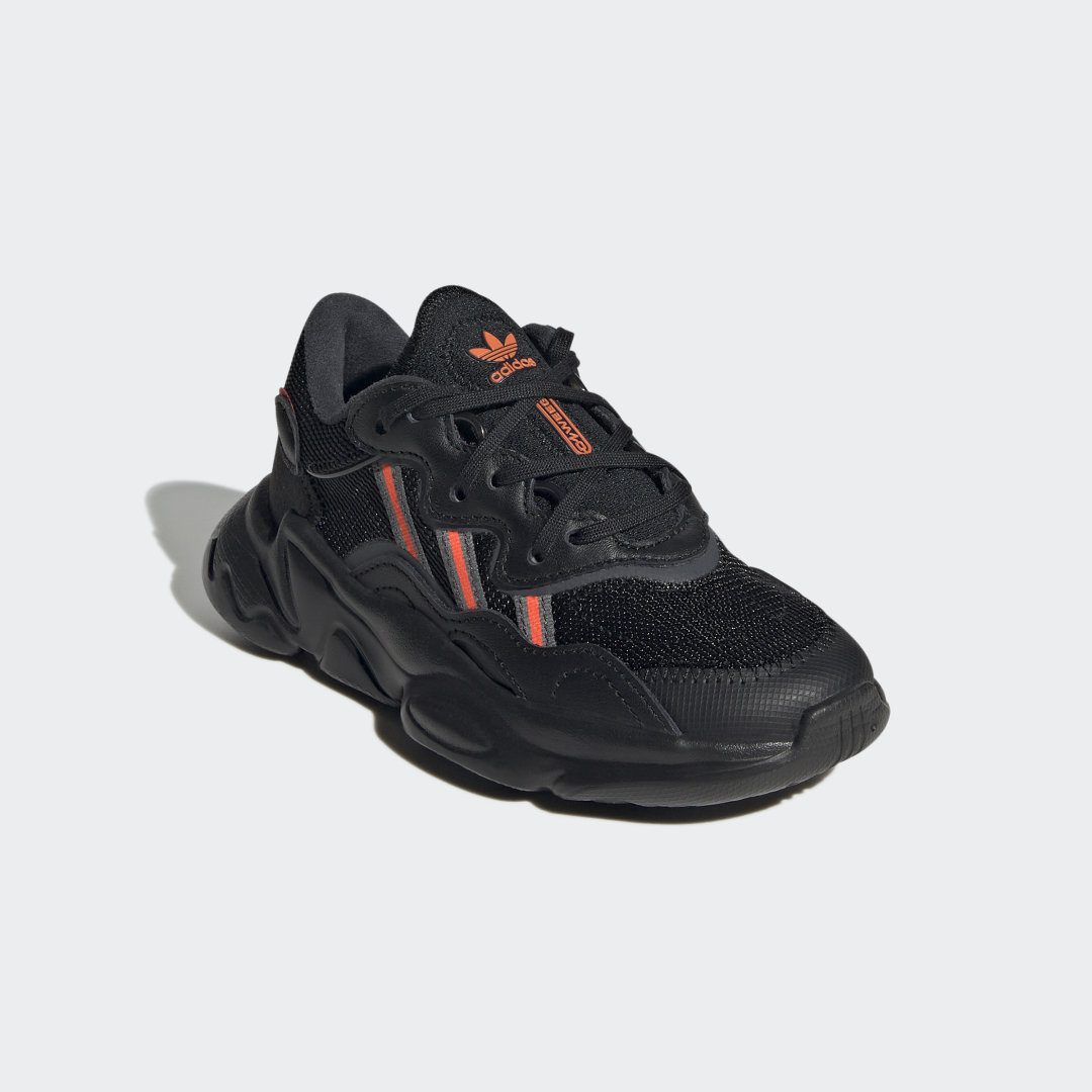 adidas OZWEEGO Core Black / Solar Red / Grey Six (GW7217)