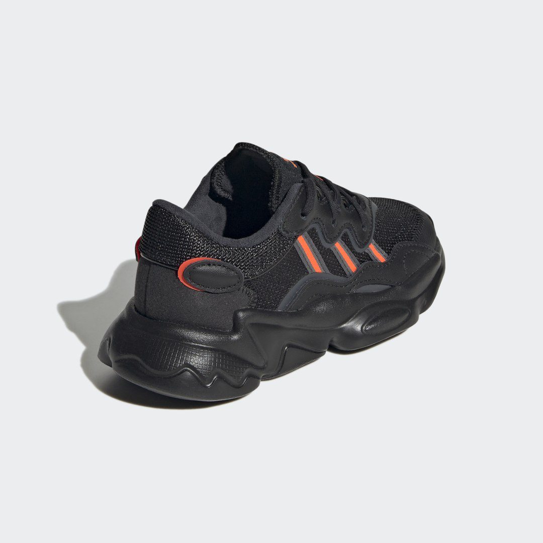 adidas OZWEEGO Core Black / Solar Red / Grey Six (GW7217)