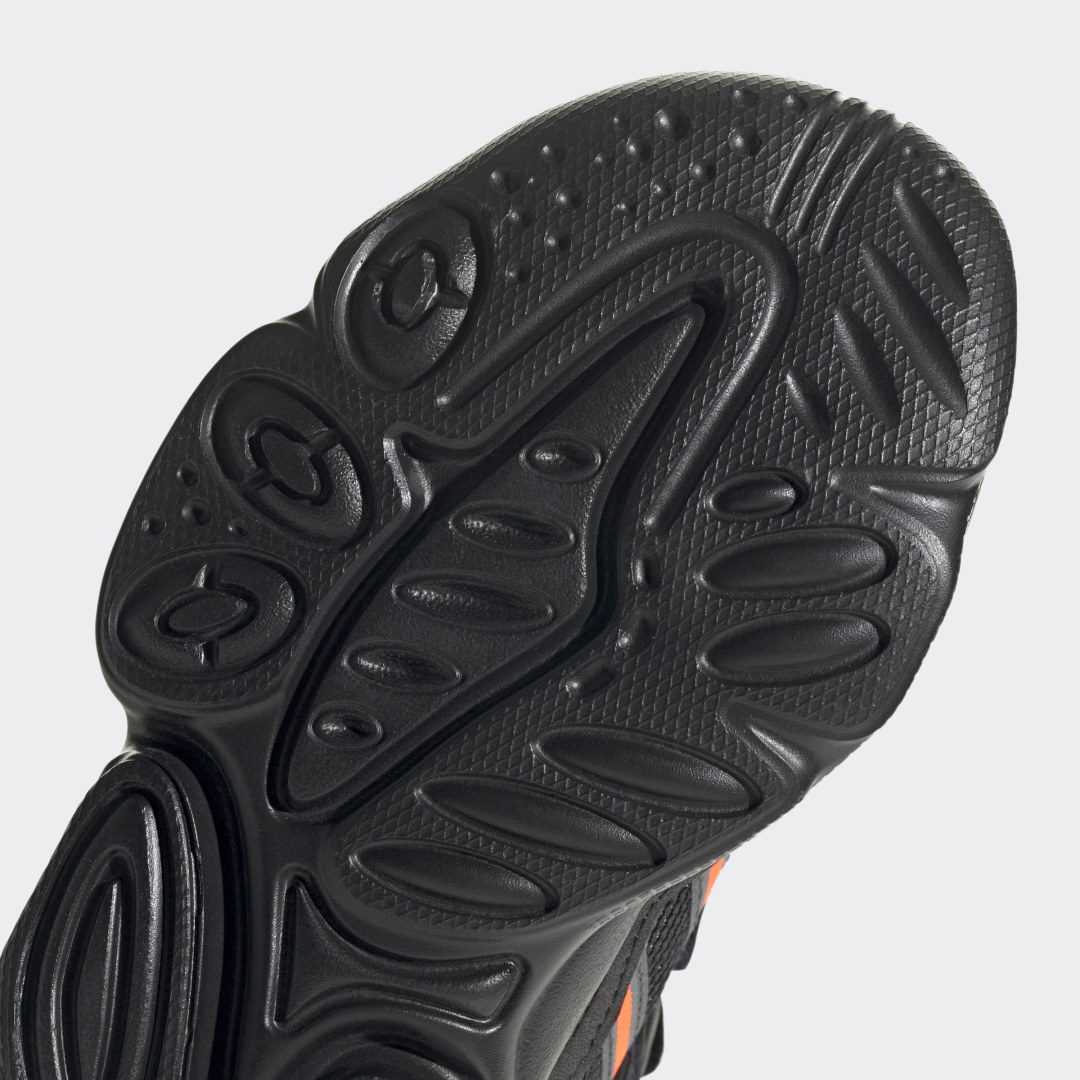 adidas OZWEEGO Core Black / Solar Red / Grey Six (GW7217)