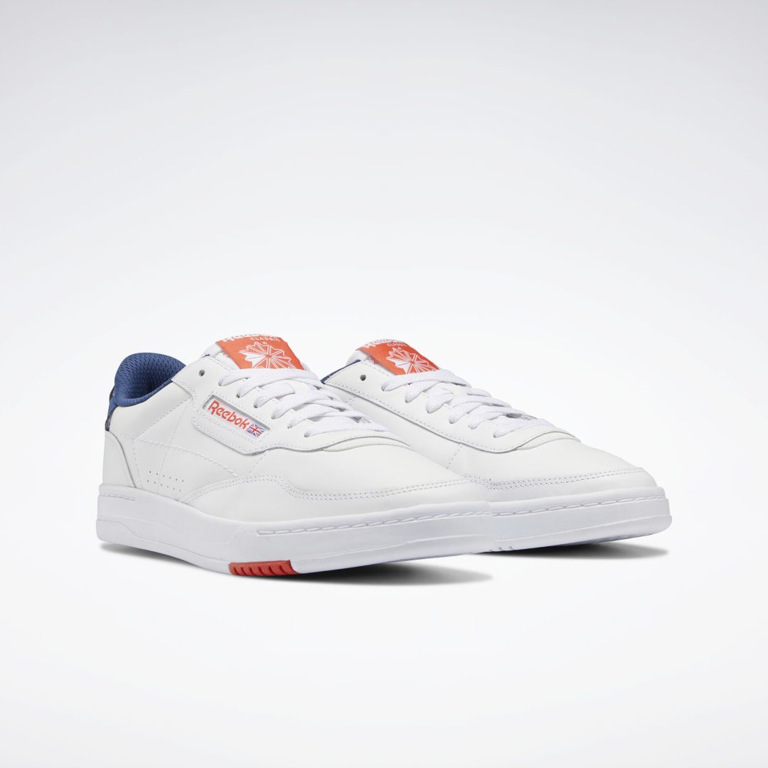 Reebok Court Peak Schoenen Cloud White / Dynamic Red / Batik Blue