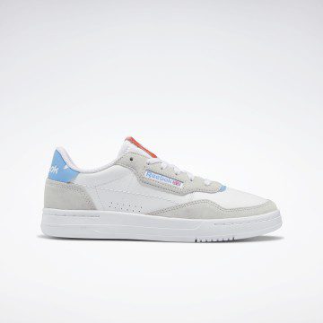 Reebok Court Peak Schoenen Cloud White / Cold Grey / Dynamic Red