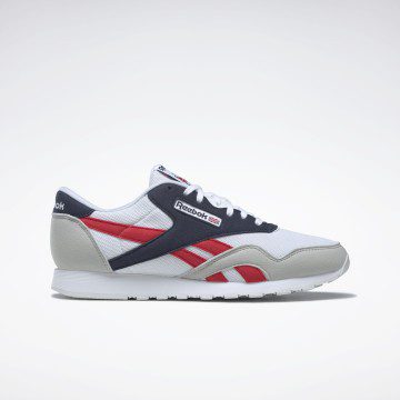 Reebok Classic Nylon Schoenen White / Vector Navy / Primal Red