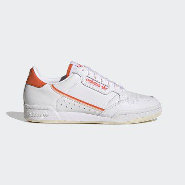 adidas Continental 80 Cloud White / Beam Orange / Bliss Orange (GX4460)