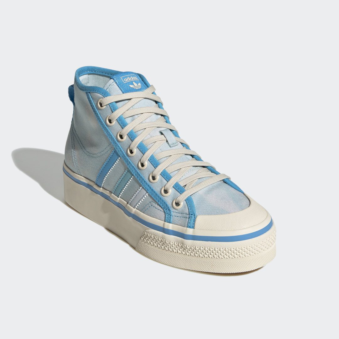 adidas Nizza Platform Mid Almost Blue / Pantone / Wonder White (GX4604)
