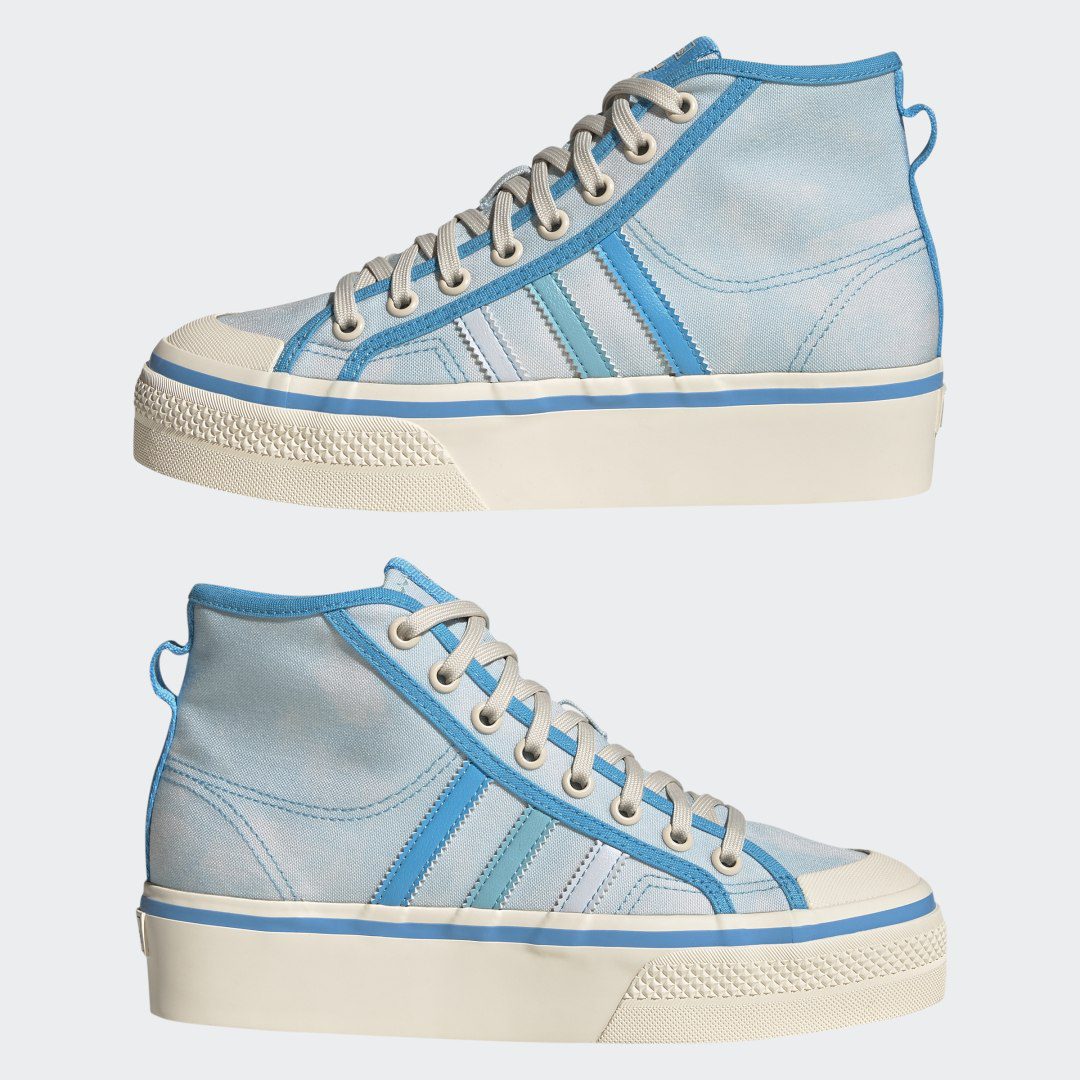 adidas Nizza Platform Mid Almost Blue / Pantone / Wonder White (GX4604)