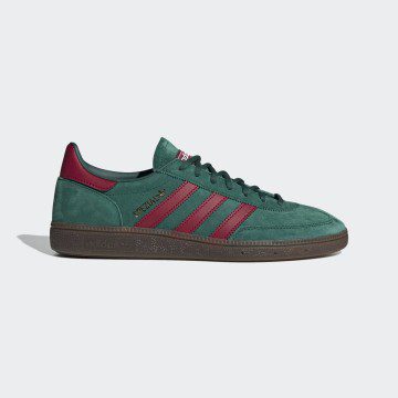 adidas Spezial Handbalschoenen Collegiate Green / Collegiate Burgundy / Gum (GX6989)