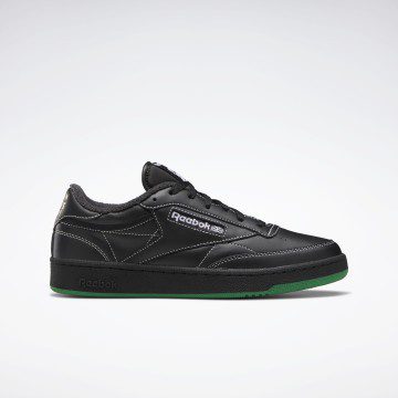 Reebok Human Rights Now! Club C 85 Schoenen Core Black / Pure Grey 8 / Vector Red