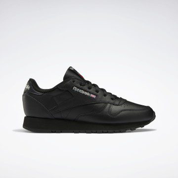 Reebok Classic Leather Schoenen Core Black / Core Black / Pure Grey 5