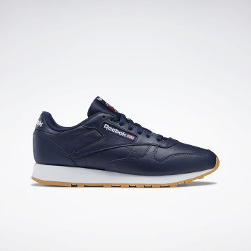 Reebok Classic Leather Schoenen Vector Navy / Cloud White / Reebok Rubber Gum-03