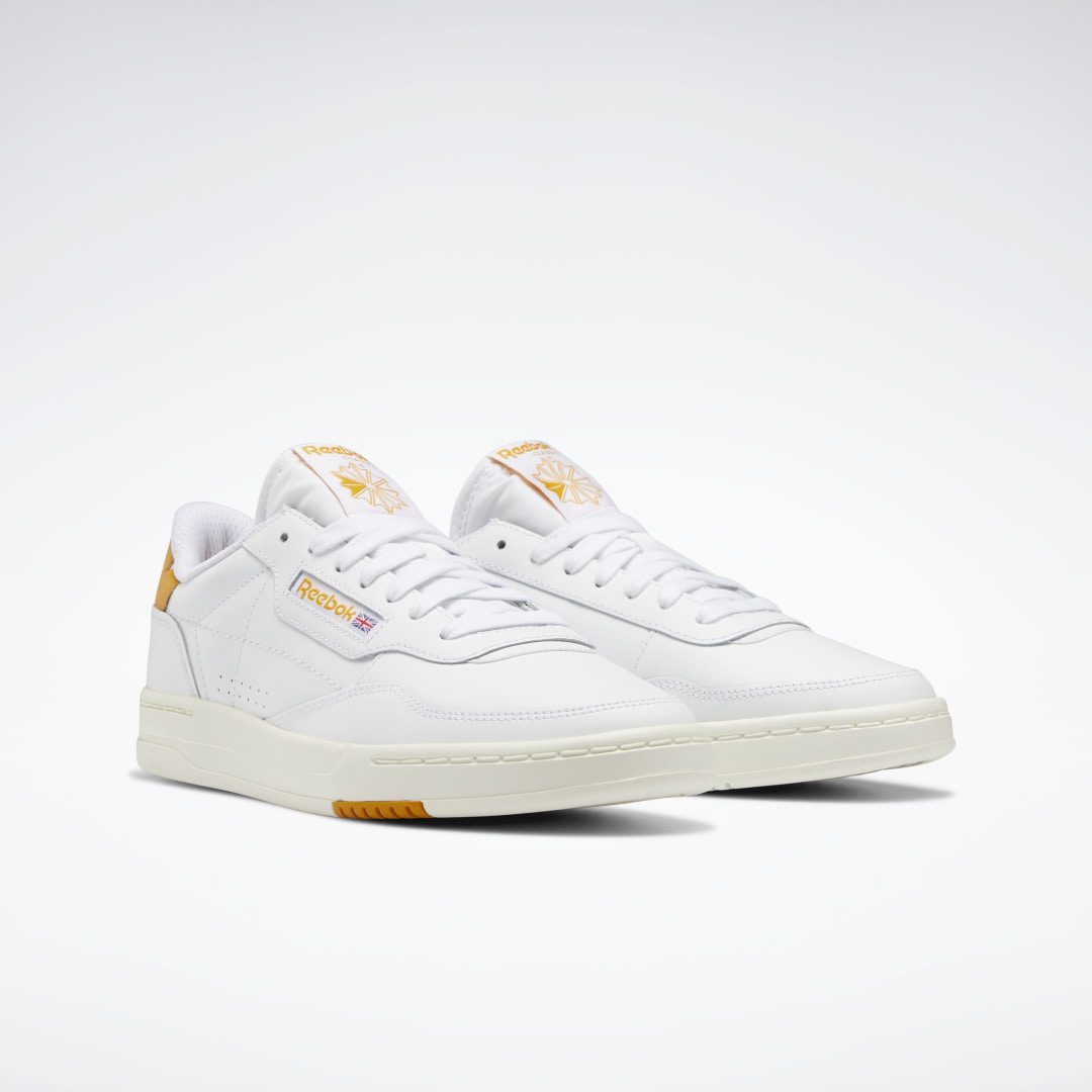 Reebok Court Peak Schoenen Cloud White / Chalk / Bright Ochre