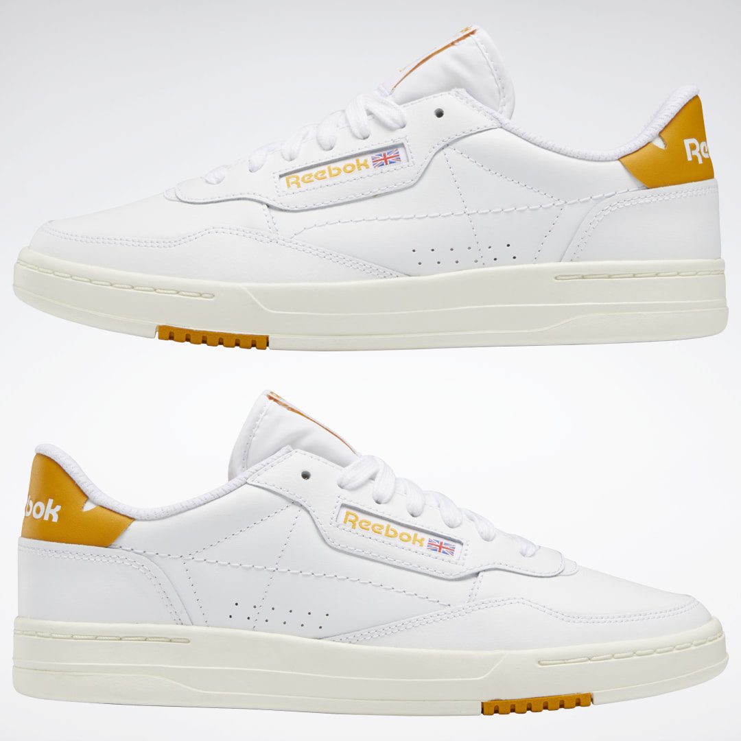 Reebok Court Peak Schoenen Cloud White / Chalk / Bright Ochre