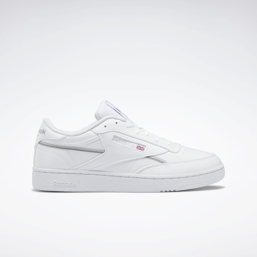 Reebok Club C 85 Vegan Schoenen Cloud White / Pure Grey 2 / Pure Grey 4