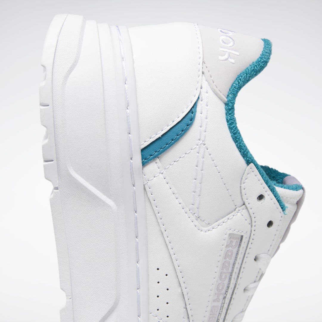 Reebok Club C Double Geo Schoenen Cloud White / Seaport Teal / Quartz Glow