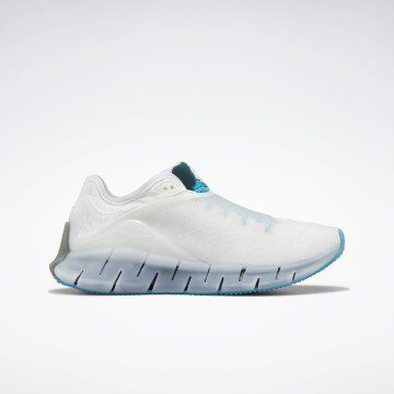 Reebok Ghostbusters Zig Kinetica Shoes White / Feather Blue / Silver Metallic