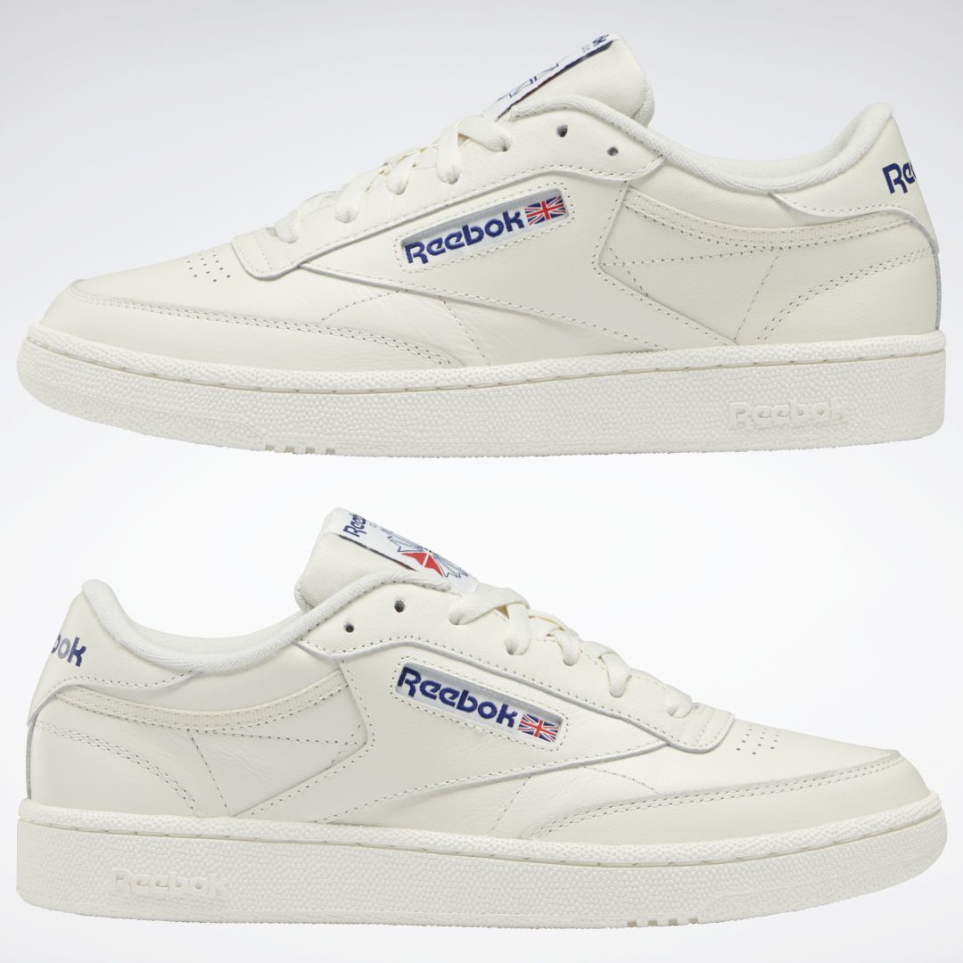 Reebok Club C 85 Schoenen Chalk / Chalk / Classic Cobalt