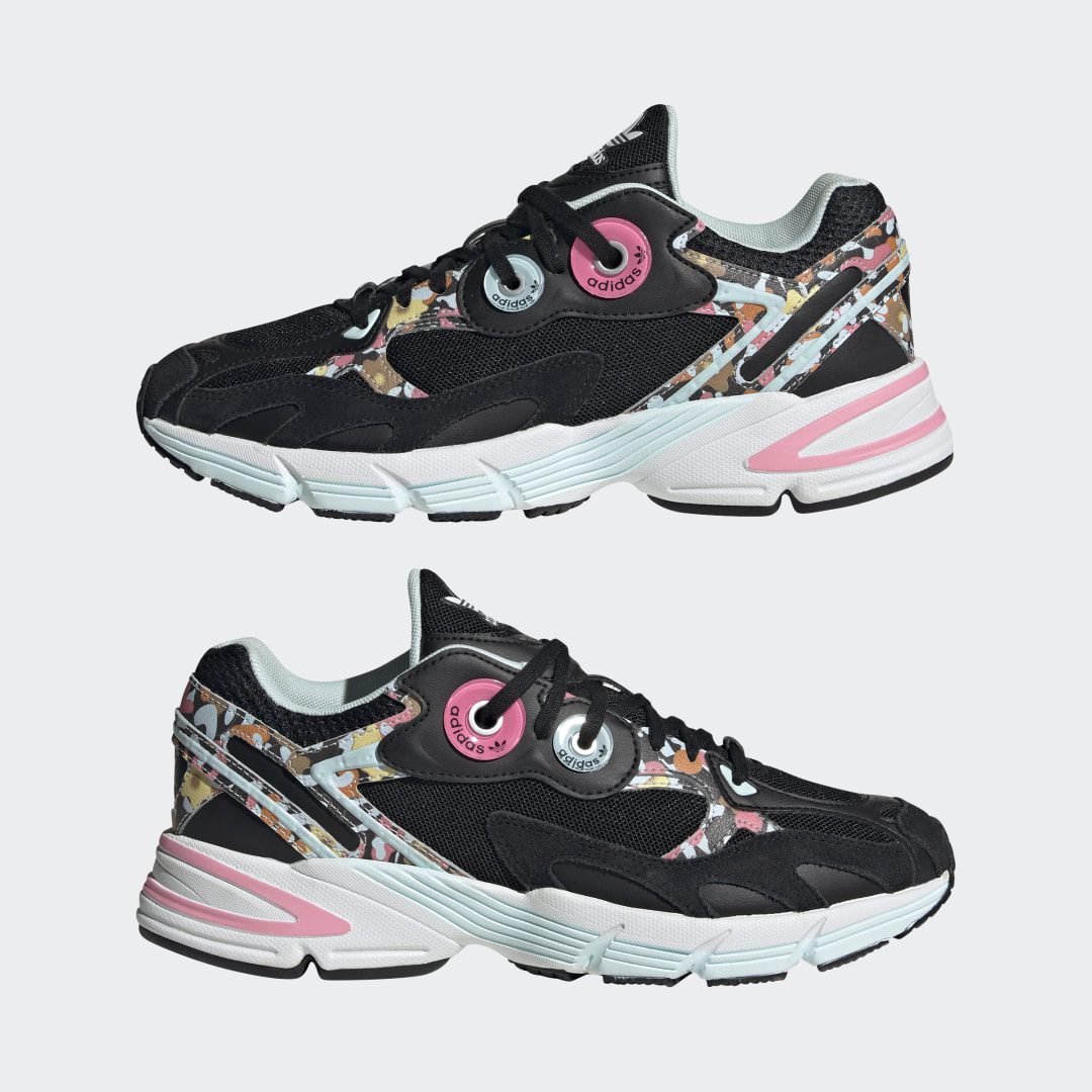 adidas Astir Core Black / Almost Blue / Bliss Pink (HR0091)