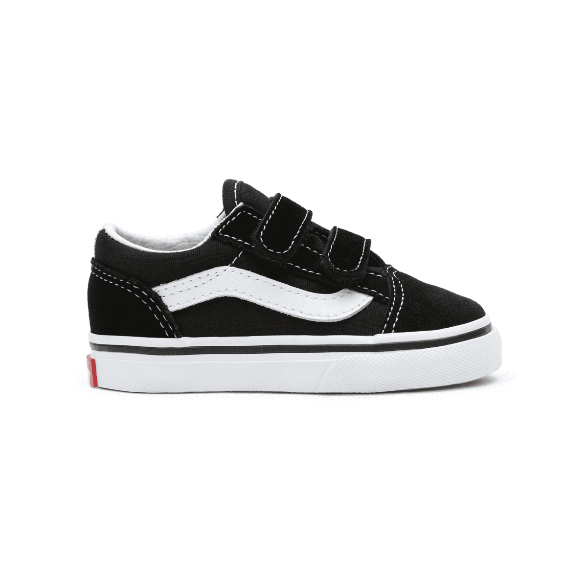 VANS Old Skool Velcro Zwart (VN000D3YBLK)